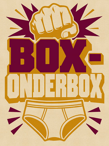 Box - Onderbox | Poster Typografie