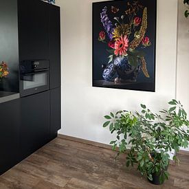 Kundenfoto: Royal Flora von Flower artist Sander van Laar, auf leinwand