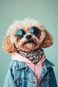 Lhasa-Poo by Poster Art Shop