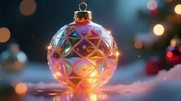 Magic in a Christmas bauble by Jean Pierre