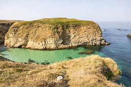 Zerklüftete Felsenküste der Costa da Morte, Galicien, Spanien von Peter Haastrecht, van
