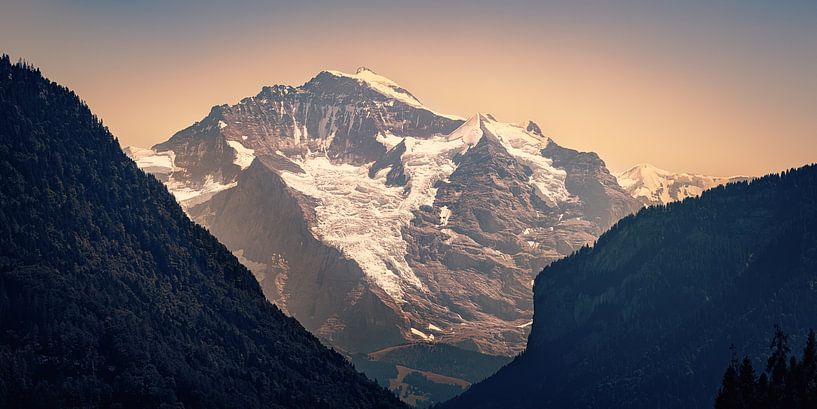 Panorama des Berner Oberlandes von Henk Meijer Photography