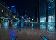 Eindhoven city centre during curfew. by Maurits van Hout thumbnail