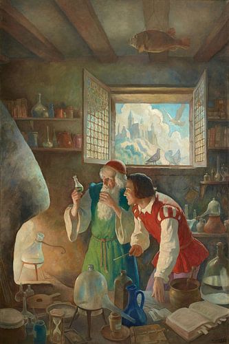 N.C. Wyeth – The Alchemist, 1937 by Atelier Liesjes