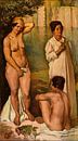 Emile Bernard - Fellah Vrouwen in bad (1900) van Peter Balan thumbnail