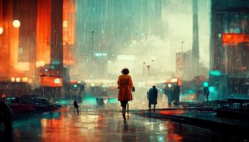 Let me Walk in Rain van DBArt