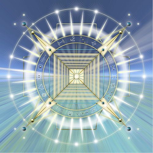 Energy pattern circle of light III