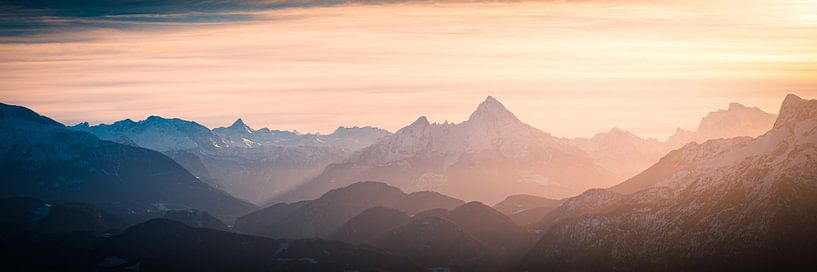 Alpen Panorama von Martin Wasilewski