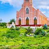 Kirche ausserhalb in Curacao von Barbara Riedel