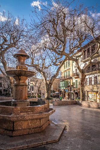 Place de la Constitution à Sóller, Majorque