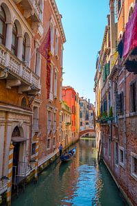 Bunte Kanäle Venedig von Jelmer van Koert