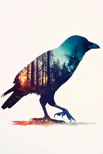 Nature in a bird by Poster Art Shop