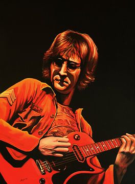 John  Lennon schilderij van Paul Meijering