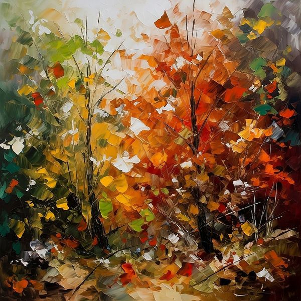 Dance of the Falling Leaves by TheArtfulGallery