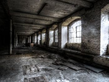 Abandoned factory Germany HDR