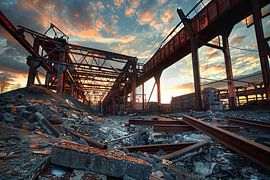 Lost Places: Industrie von Poster Art Shop