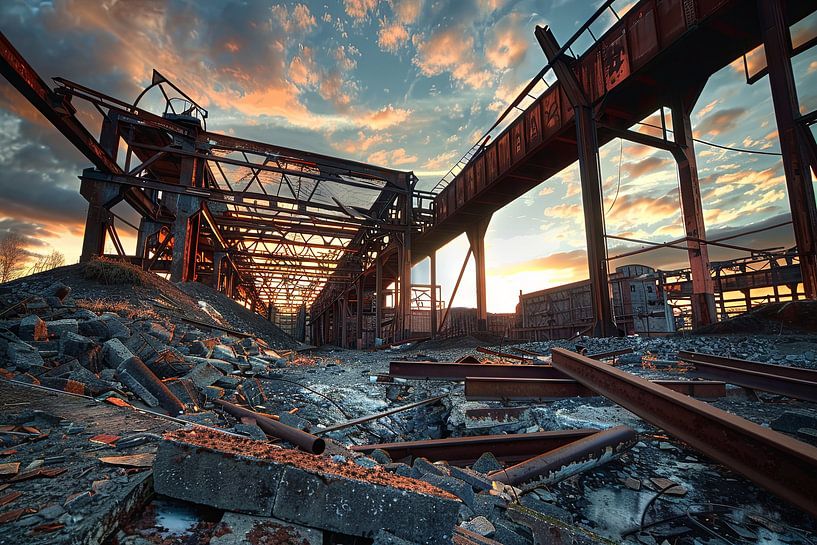 Lost Places: Industry by Poster Art Shop