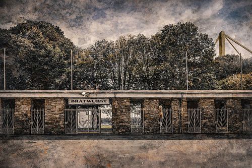 Bratwurst in het oude stadion