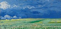 Weizenfeld unter Gewitterwolken, Vincent van Gogh von Meesterlijcke Meesters Miniaturansicht