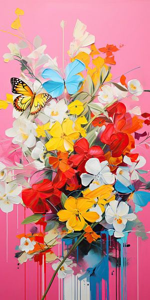 Flowers 300084 by Wonderful Art