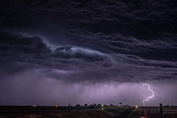 Kansas thunderstorm von Donny Kardienaal