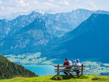 Toerisme aan de Mondsee in het Salzsalzkammergut van Animaflora PicsStock