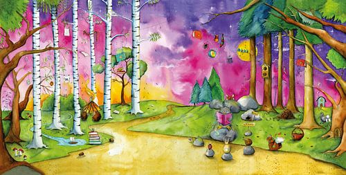 The secret fairytale forest by keanne van de Kreeke