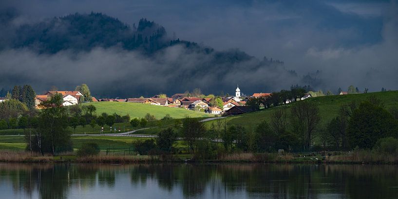 Hopferau in the Allgäu by Walter G. Allgöwer