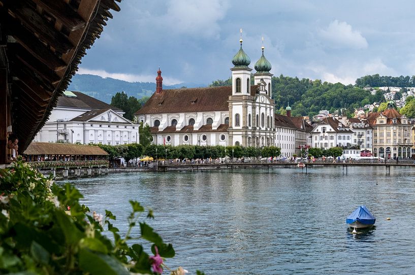 Kapellbrücke Luzern - Schweiz von Bart van den Dikkenberg