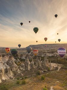 Heißluftballons über Kappadokien