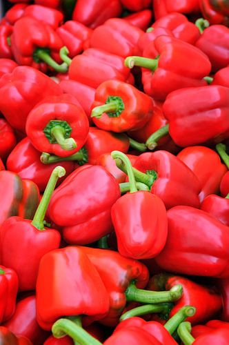 Paprika op een hoopje