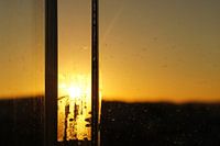 Sunset in Athens. 