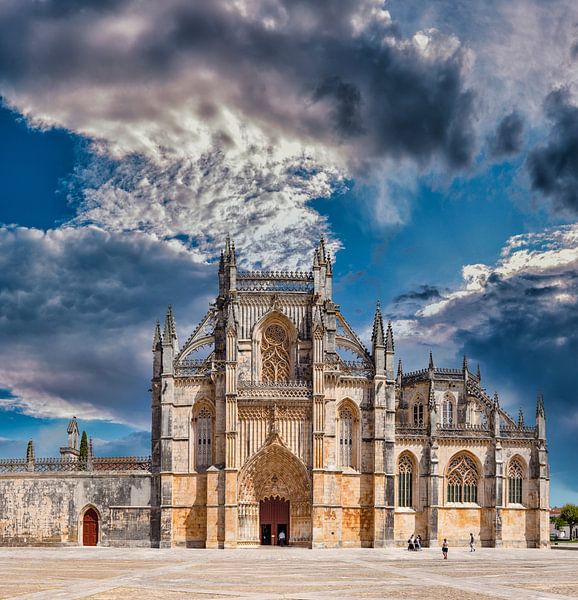 Mosteiro da Batalha, Batalha, Beira Litoral, Portugal by Rene van der Meer