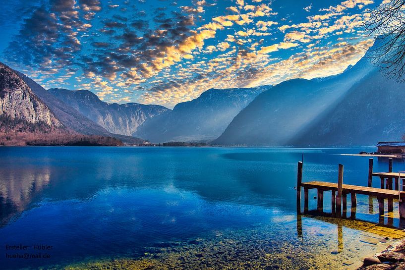 Hallstätte Lake by Johann Hübler