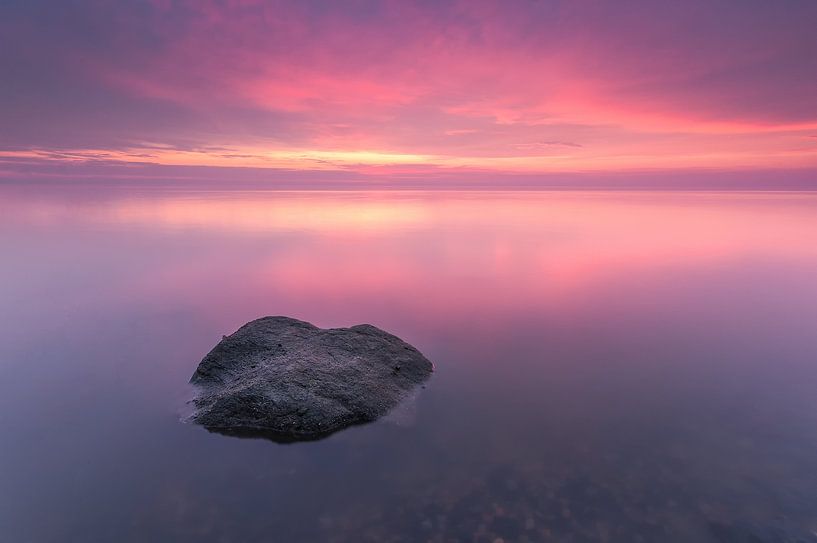 Nuages rouges par Menno Bakker