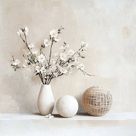 Painting flower by ARTEO Paintings