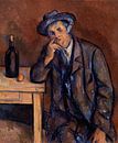 Cézanne, Der Trinker (ca. 1898-1900) von Atelier Liesjes Miniaturansicht