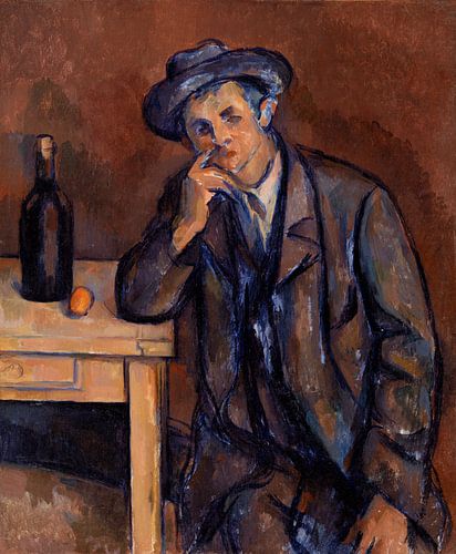 Cézanne, De drinker (ca. 1898–1900)