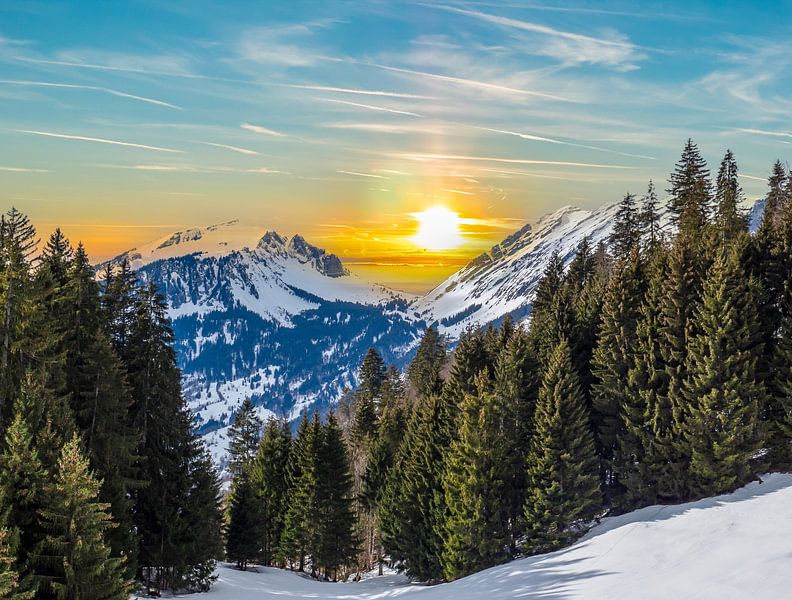 Winter in den Österreichischen Alpen von Animaflora PicsStock