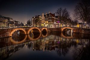 Quellijnbridge Amsterdam van Michael van der Burg