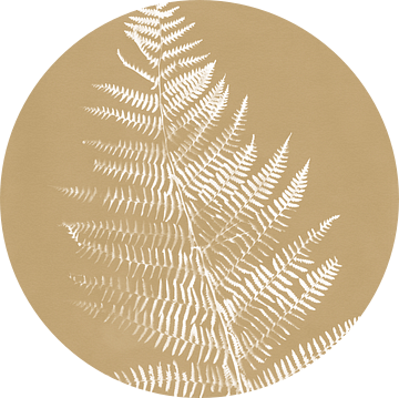 Natuur door het meer Ferns VI Brown, Piper Rhue van Wild Apple