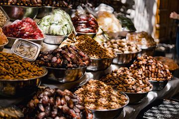 Kruiden en specerijen op de markt in Marokko | reisfotografie sur Studio Rood