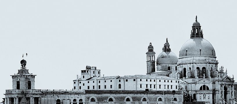 Venetië Basiliek Santa Maria Della Salute van Vanmeurs fotografie