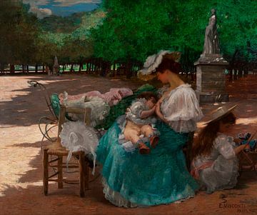 Eliseu Visconti, Moederschap, 1906 van Atelier Liesjes