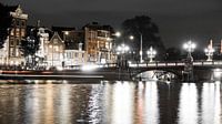 Amsterdam in de nacht  van Stijn van Hulten thumbnail