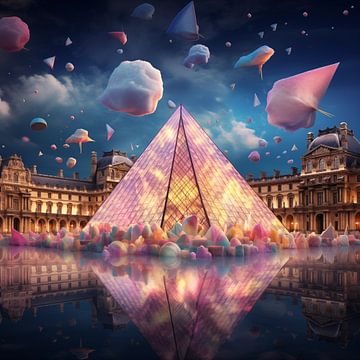 Surreal Louvre by ArtbyPol