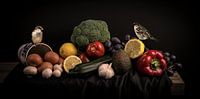 Still life fruit and vegetables by Marjolein van Middelkoop thumbnail