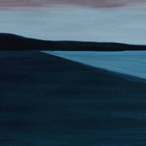 Abstract Lanscape Night by The Printable Studio