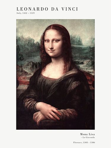 Leonardo Da Vinci - Mona Lisa