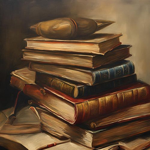 Secret Papers 1.2 Schilderij